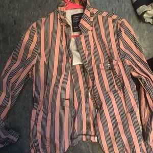 American eagle striped blazer.